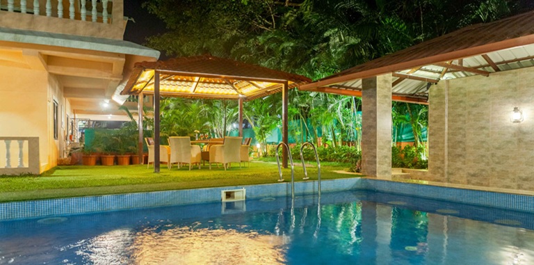 bungalow in Goa on rent