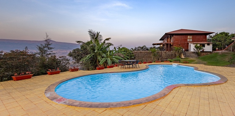 villa in Lonavala with pool